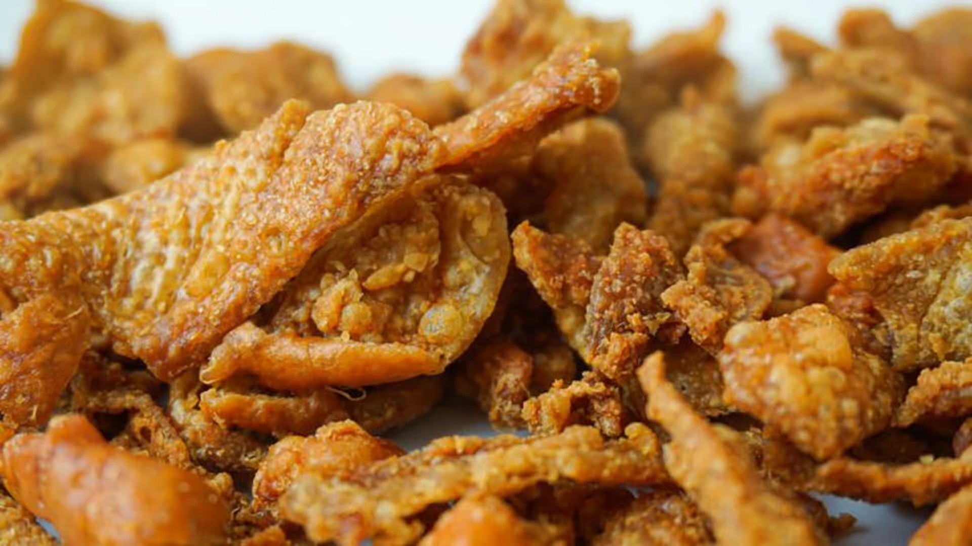 Chicken Skin at Archie's Grill - Ultra crispy, perfectly seasoned fried chicken skin - an irresistible snack